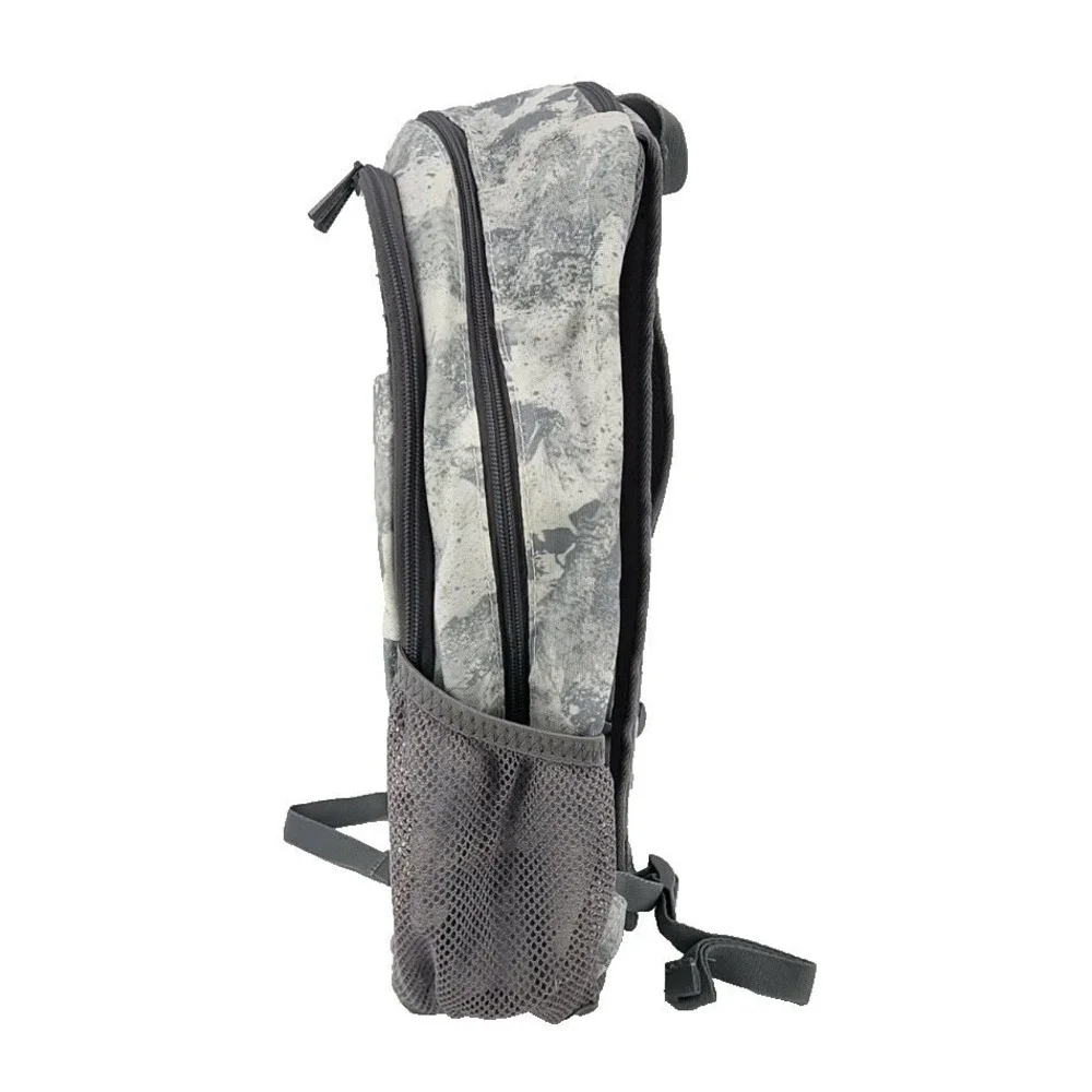 Reebok Backpack Grey Marble Acid Wash Rainbow‎ Logo Padded Straps School Gym Bag